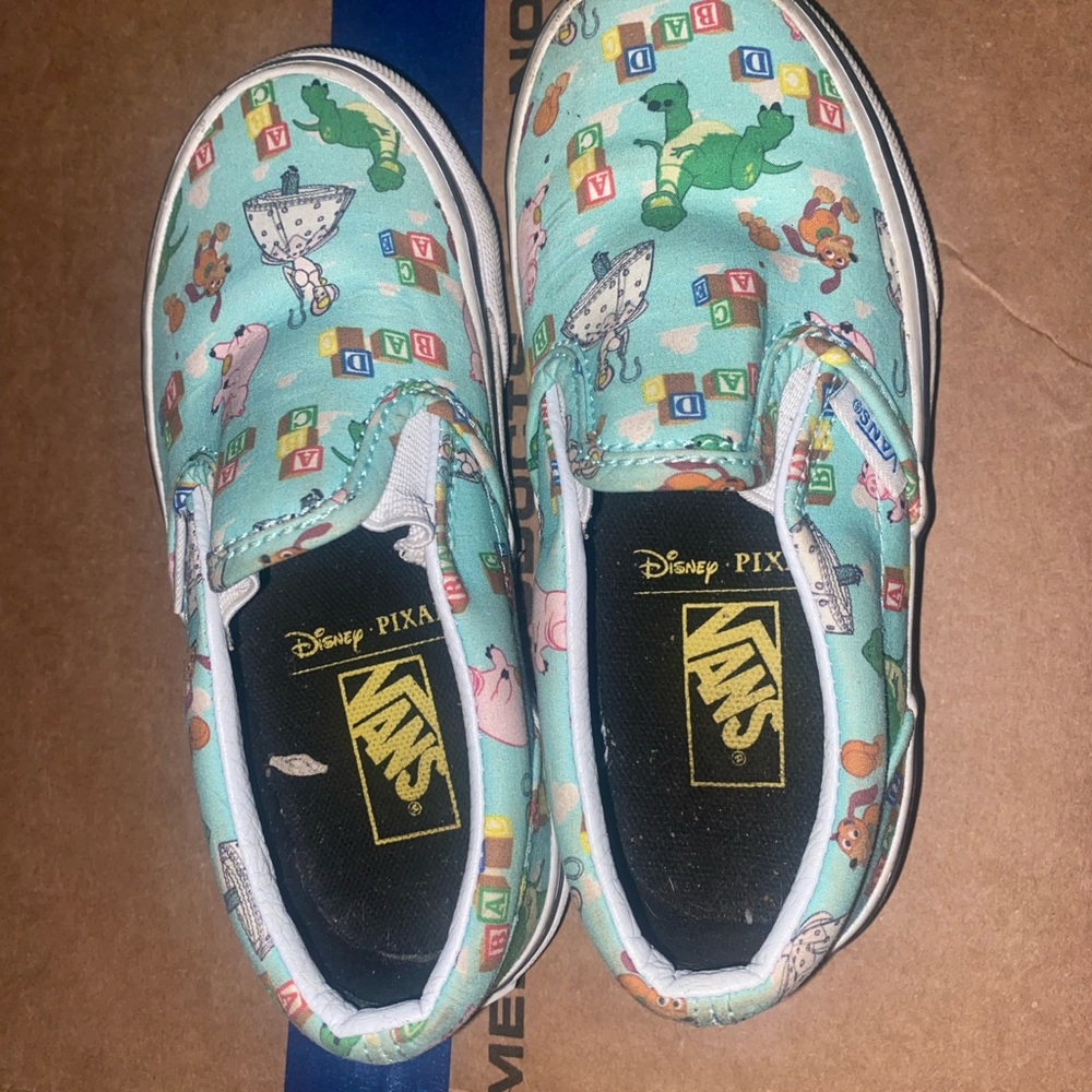 Vans Disney Pixar Toy Story Slip-On Shoes